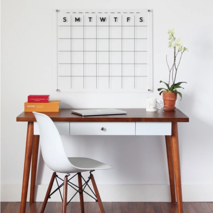 Otello Monthly Planner Akrilik Wall Planner Calendar Acrylic Planner Premium Minimalist Acrilic Papan Board Jadwal