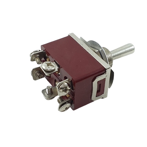 Toggle Switch 6 Pin On Off On Saklar Togle Kaki 6p 15A 20A