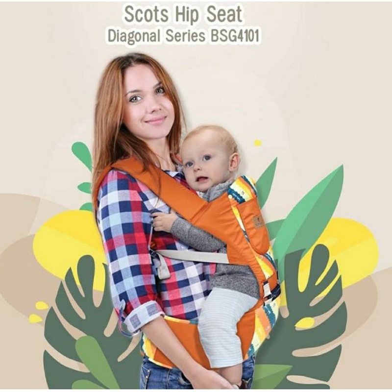 Baby Scots Gendongan Bayi Hipseat 6 Posisi Series /BABY HIP SEAT BABY FAMILLY / GENDONGAN MULTIFUNGSI