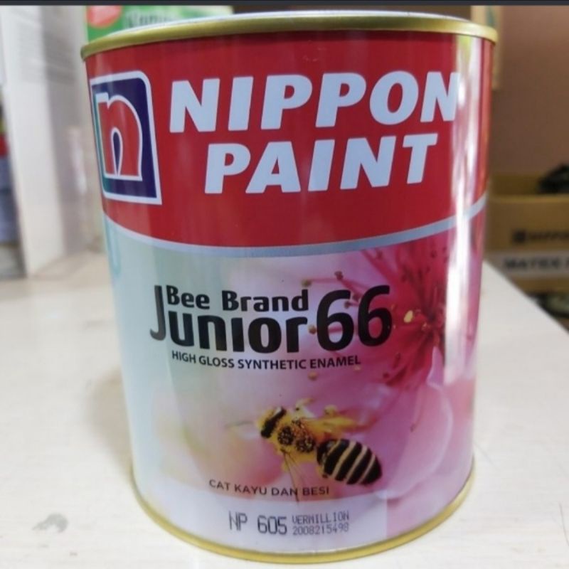 Cat Besi Kayu Junior Nippon Paint Bee Brand Junior 66