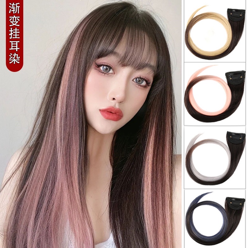 Hair clip pony tail ponitail kuncir ekor kuda korea curly tali 40cm