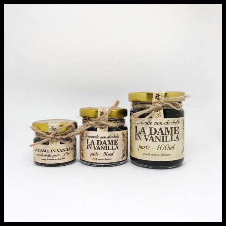 

TERBARUU!! Ladame La Dame in Vanilla Paste non alkohol - Vanila Paste Halal MUI COD