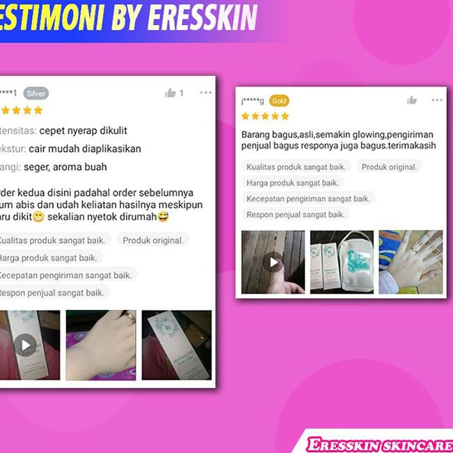 FZE [ERESSKIN] HB PEMUTIH SUPER ERESSKIN HANDBODY DOSIS TINGGI LOTION WHITENING TUBUH BADAN BPOM DOS