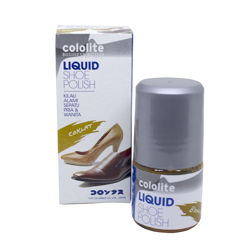 Ktmstore Semir Sepatu Cair 20ml Liquid Shoe Polish Premium Cololite 1201-0012