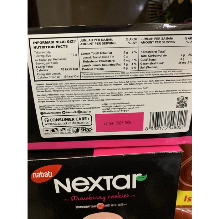 

Tr20Re Nabati Nextar Strawberry Cookies Ht51G