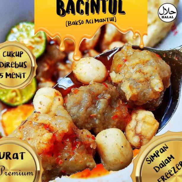 

Pasti Ready Bakso Aci Urat Sapi "Bacintul