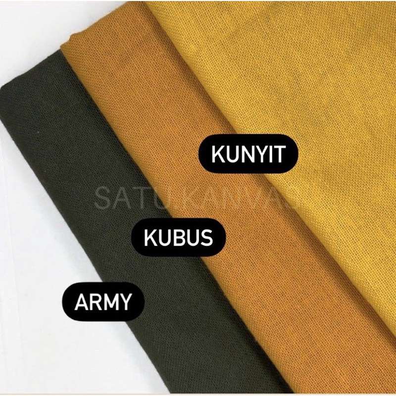 Kain LINEN RAMI Kualitas Premium bahan katun linen