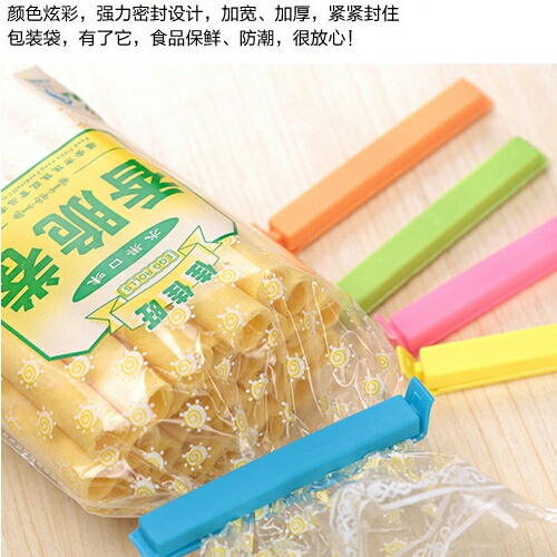 Klip Plastik Makanan Snack / Penjepit / Jepitan / Penyegel Plastik Bungkus Makanan