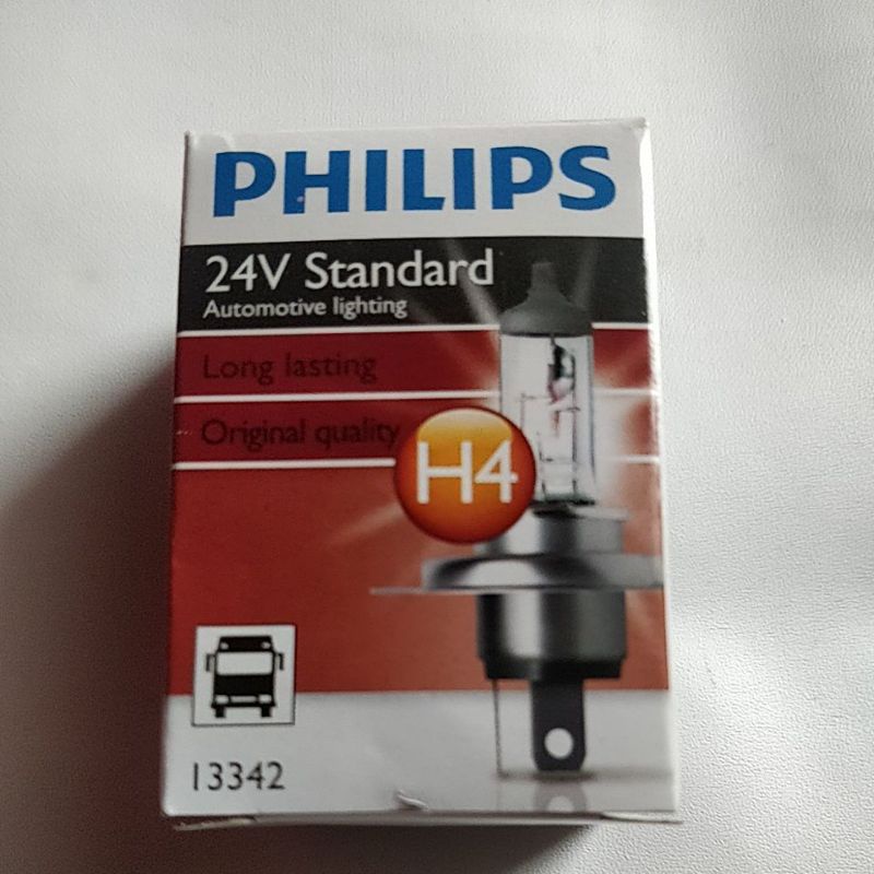 Bohlam Halogen H4 24V 75/70W Philips Ori