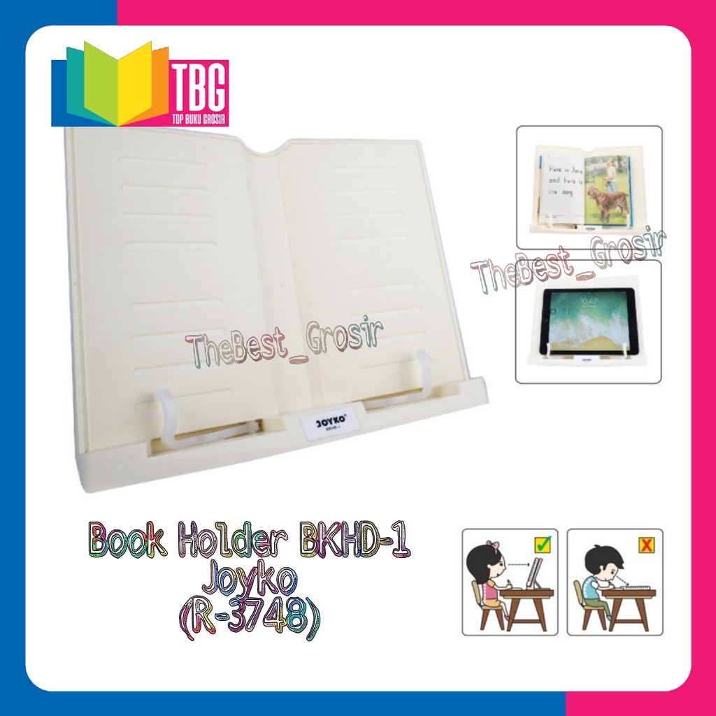 

1 PCS BOOK HOLDER BKHD-1 JOYKO / SANDARAN BUKU JOYKO (R-3748)