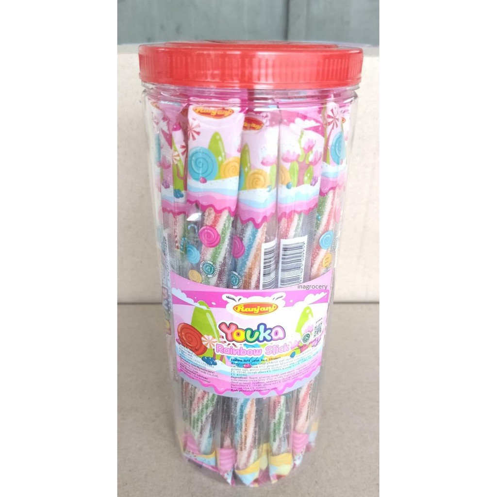 

RANJANI YOUKA RAINBOW STICK 30pcs @14gr