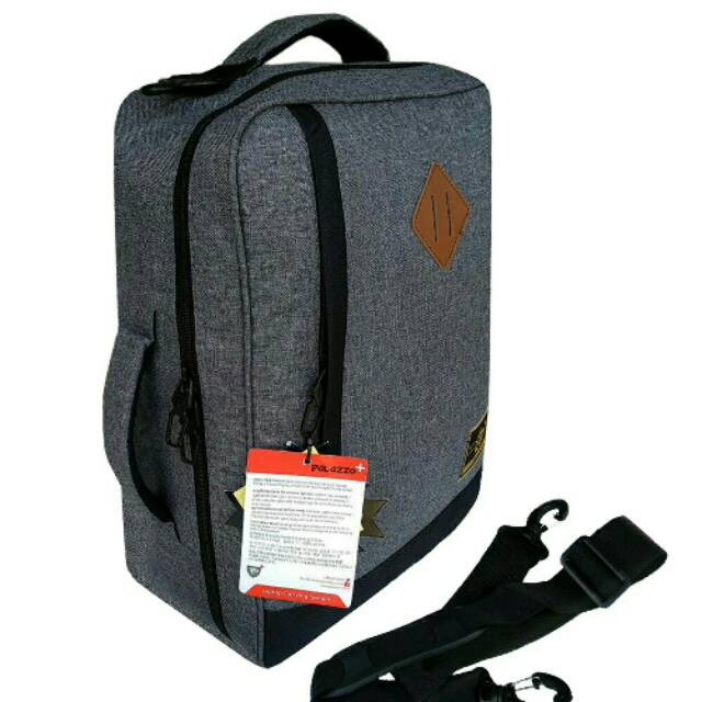 palazzo tas ransel multifungsi original-grey