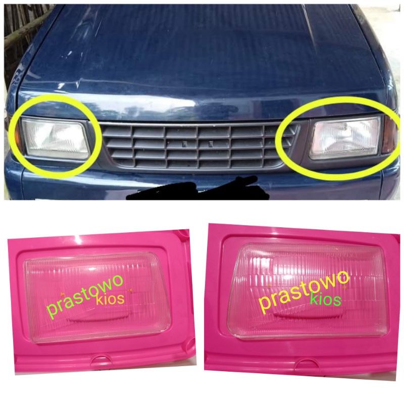 mika kaca headlamp lampu depan panther kotak lama 25