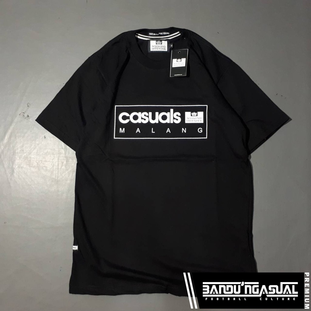 T-SHIRT WEEKEND OFFENDER CASUAL (SERIES MALANG)