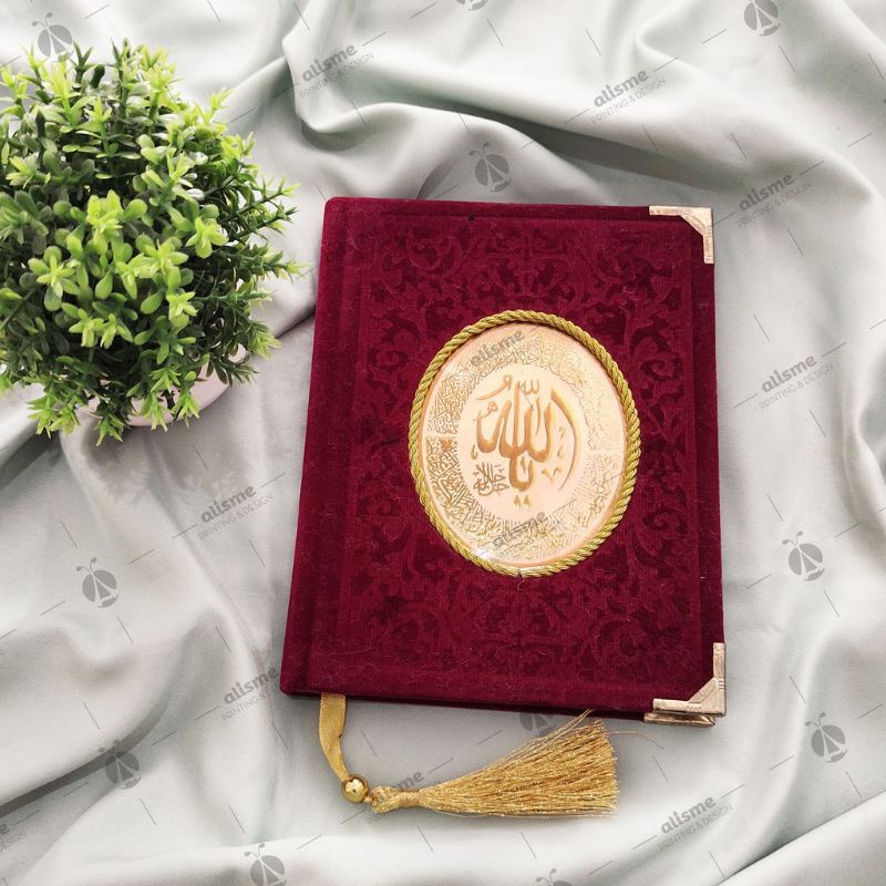 BUKU YASIN/YASIN HARD COVER BLUDRU, 176 HAL HVS + PITA PEMBATAS + SIKU GOLD