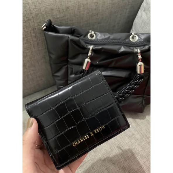 Preloved Charles & Keith Card Holder