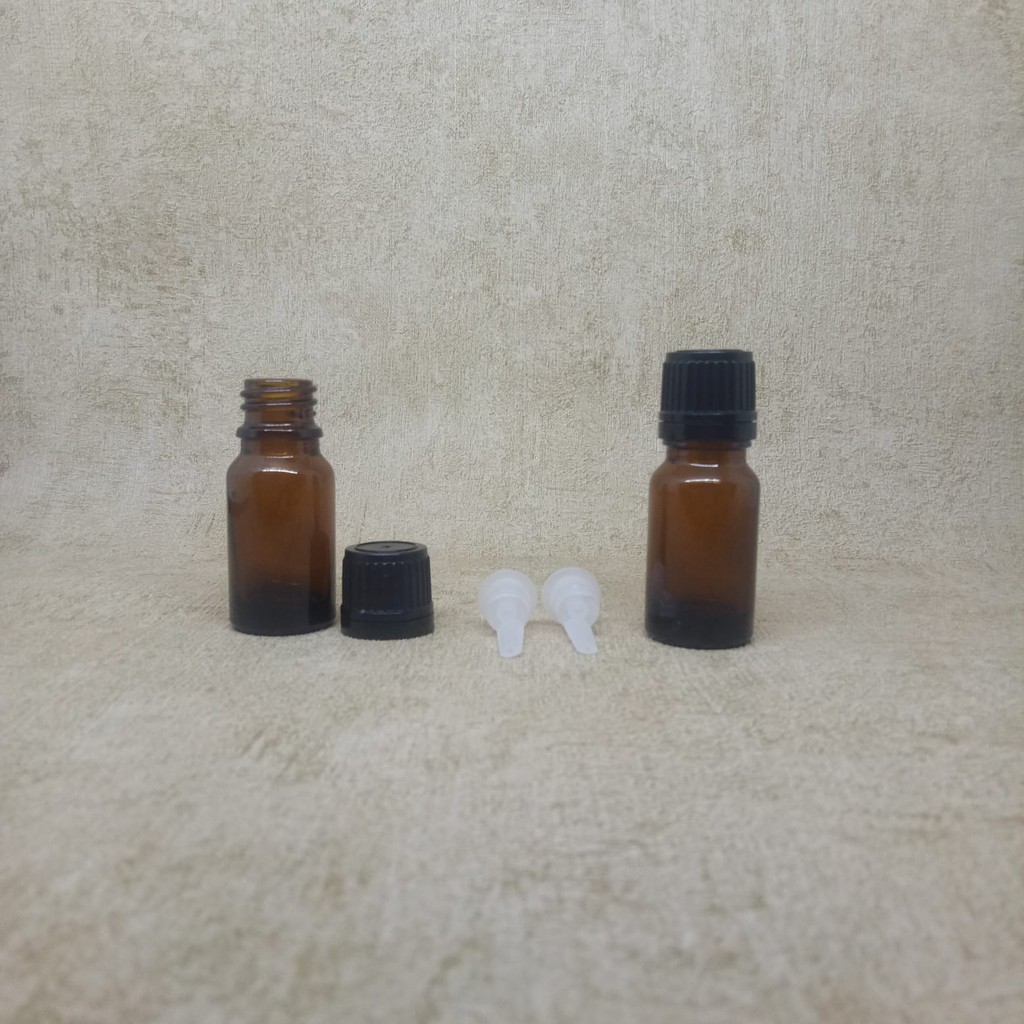 Botol Amber kosong 10 ml Cartonan @768