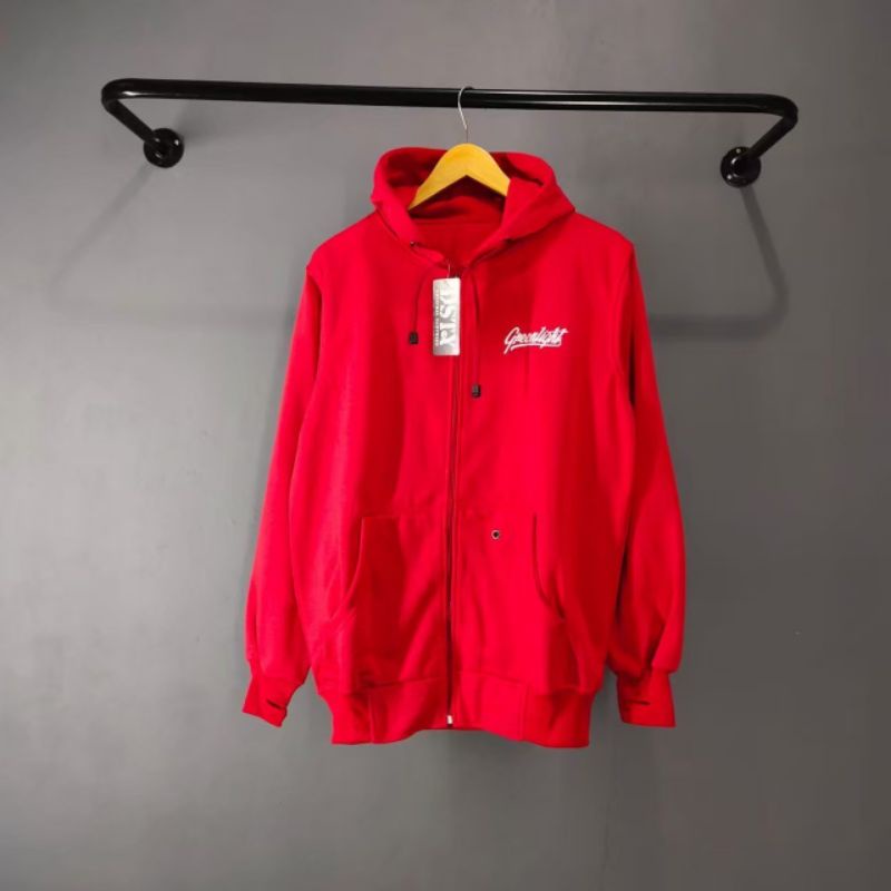 Sweater Greenlight (Zipper) Hoodie Greenlight premium Murah
