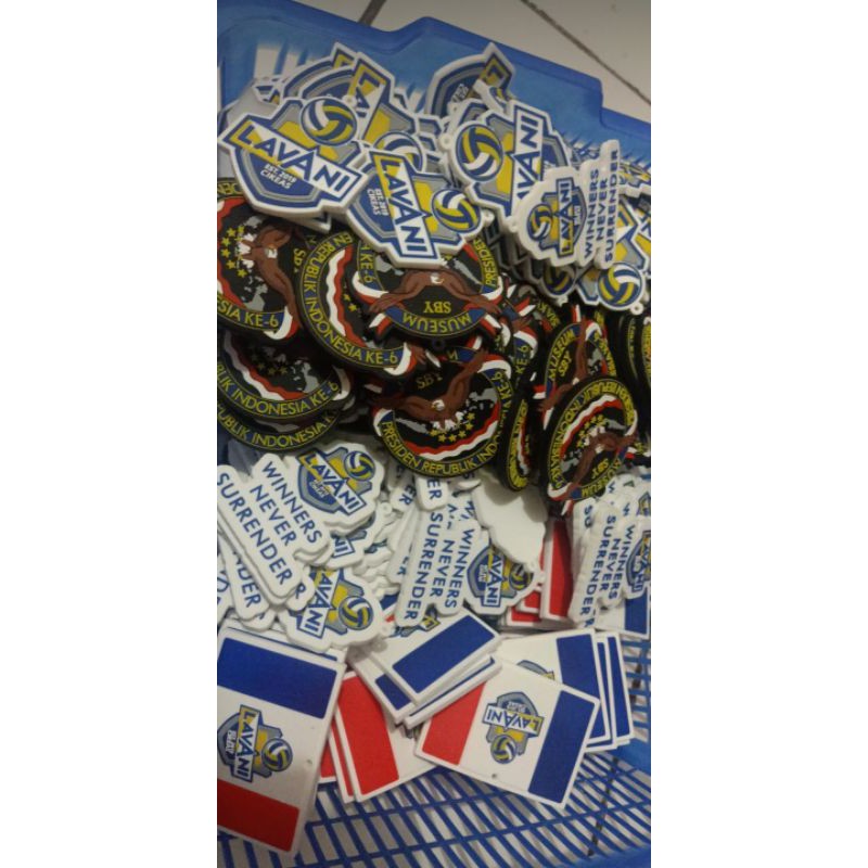 Gantungan Kunci Karet Custom