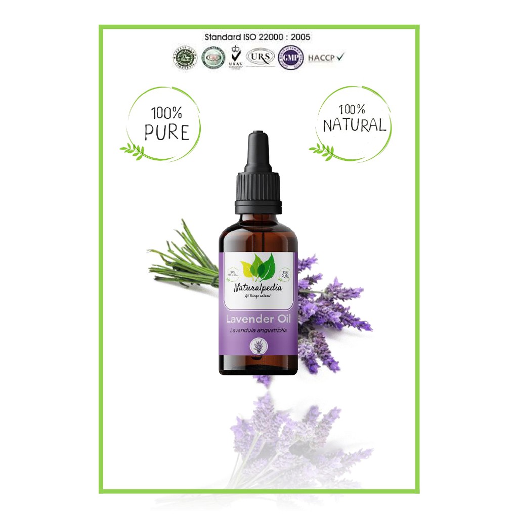 Pure Lavender Essential Oil / Minyak Esensial Atsiri Lavender Murni 30ml