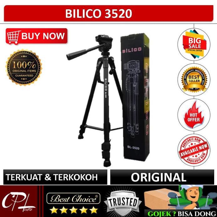 TRIPOD BILICO BL-3520 / TRIPOD DSLR HANDYCAM KAMERA BL 3520 / BL3520