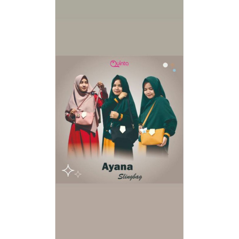Ayana Sling bag//Quinta ori//simpel//elegan