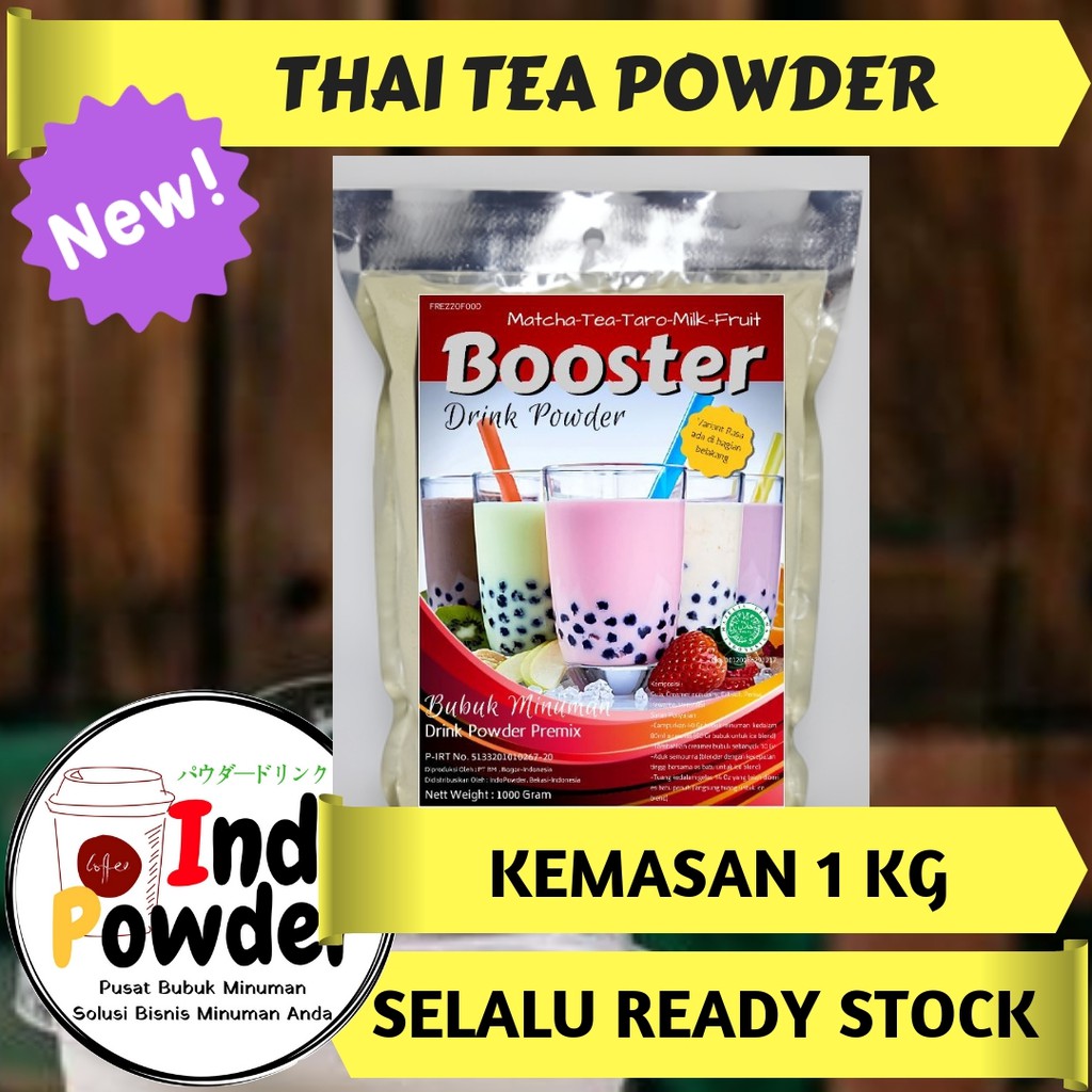 Bubuk Thai tea 1Kg / Thai tea 1Kg / Thai tea powder 1Kg / Bubuk Minuman Thai Tea