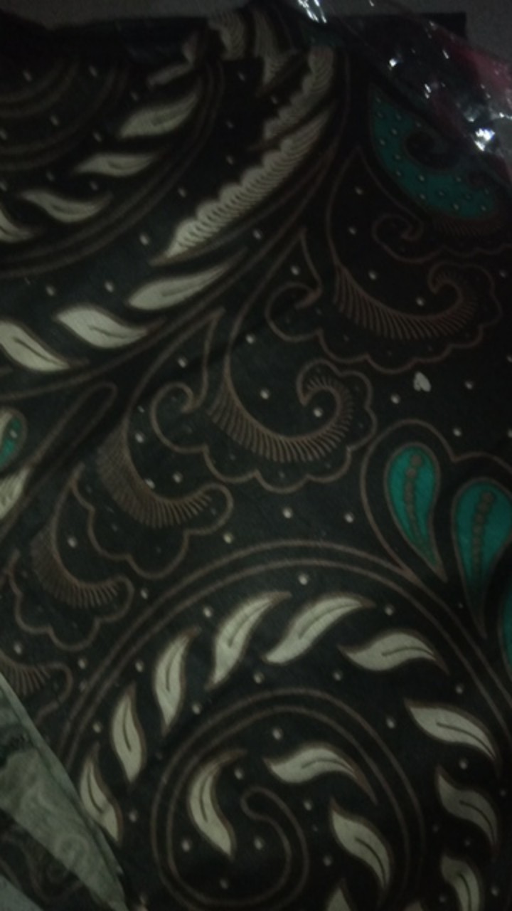 Gamis Batik (cod) Manggar Gamis Batik Pesta Model Terbaru