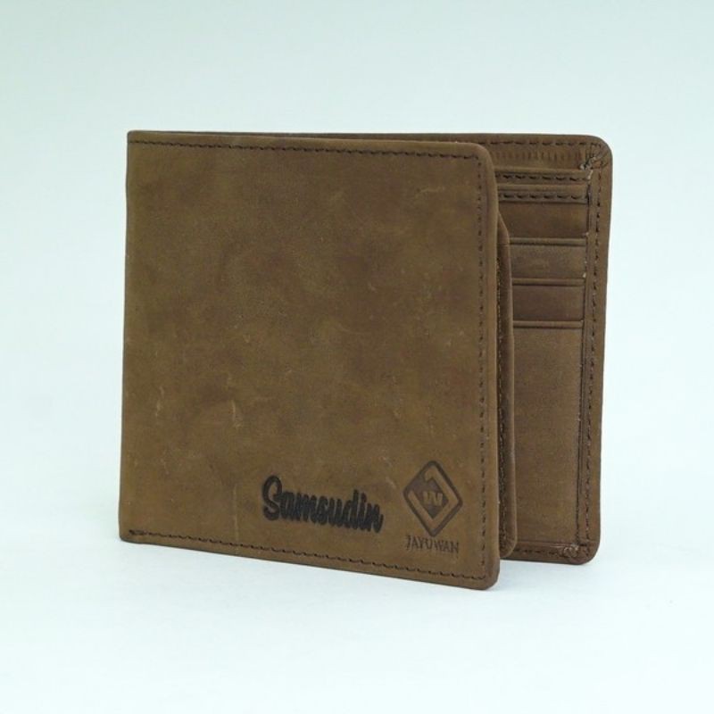 Dompet Kulit Asli BCH Terbaru Desain Klasik Vintage Crazy Horse Leathers