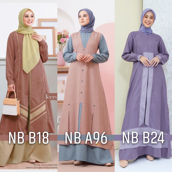 TERBARU BUND GAMIS NIBRAS NB A96 | GAMIS NIBRAS NB B18 | GAMIS NIBRAS NB B24