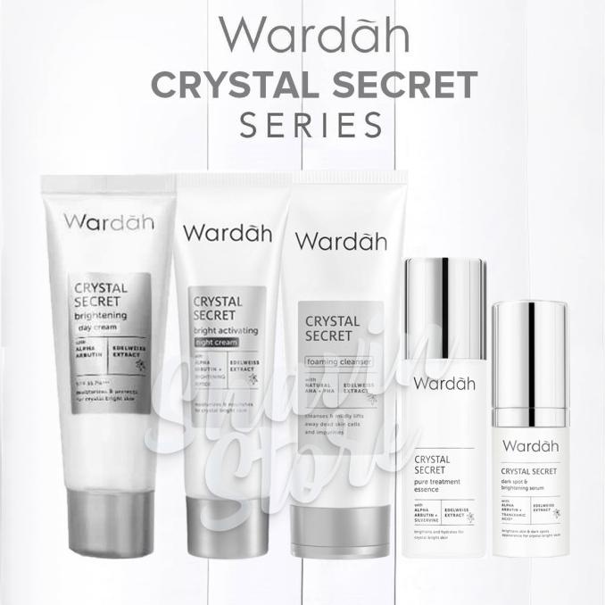 Paket Komplit Wardah White Secret Whitening Series 5 In 1