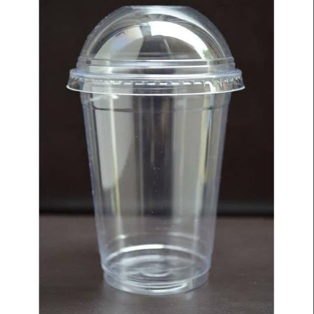 Gelas cup plastik 16 oz polos