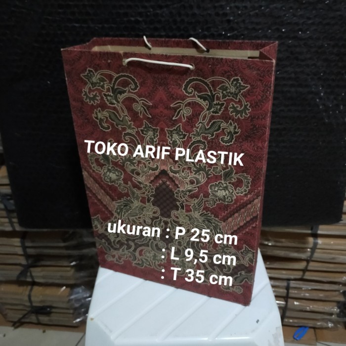 

READY COD paperbag polio batik @ 12 pcs GRATIS ONGKIR