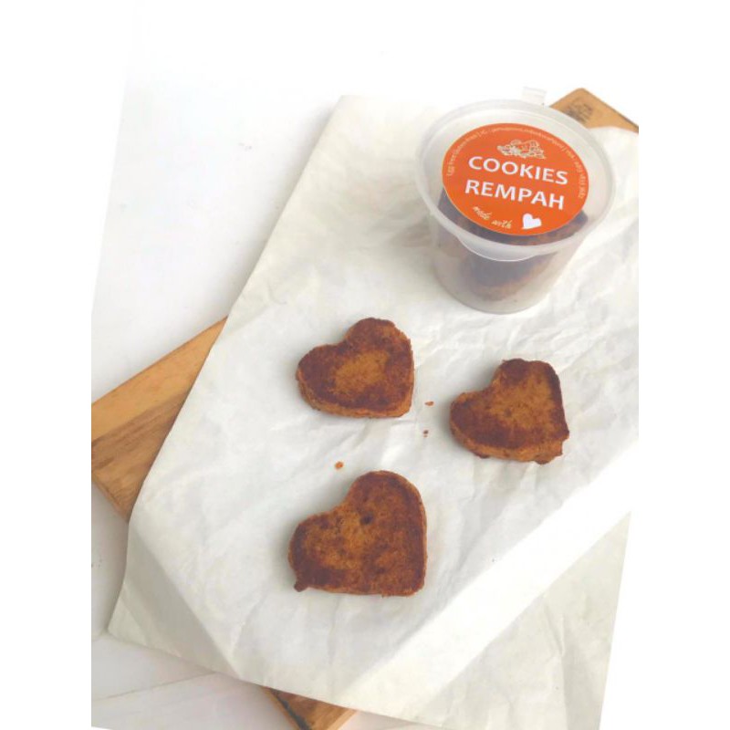 

Cookies Jamu Rempah Egg-Free Gluten-Free Tester 32 gr