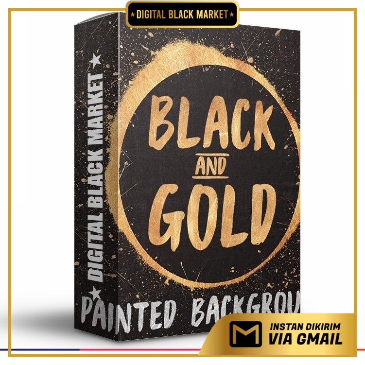 Black And Gold Painted Textures - JPEG Ultra HD