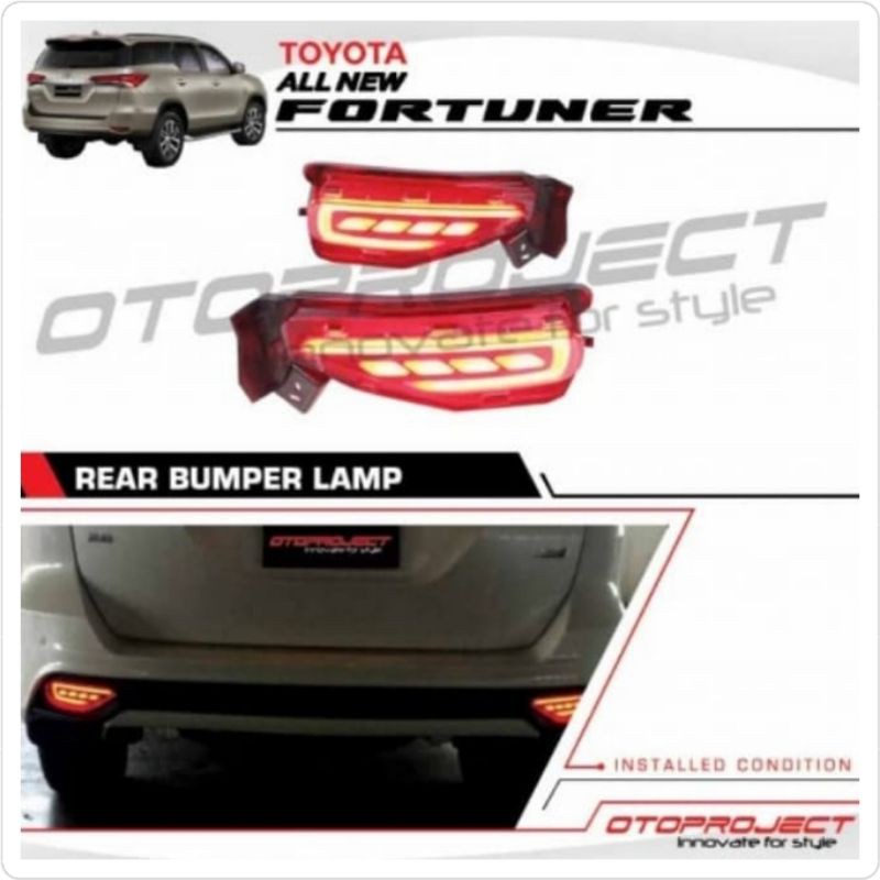 Lampu Bemper Fortuner New 2016-ON Merk Otoproject