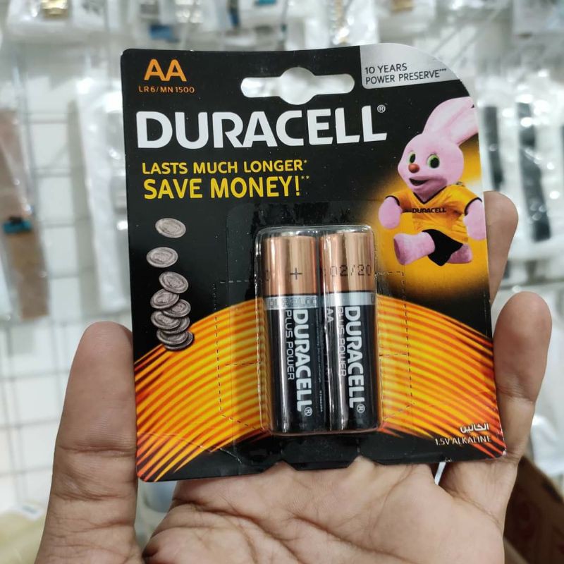 ORIGINAL BATTERY BATREI DURACELL AA A2 ISI 2 A2 ASLI