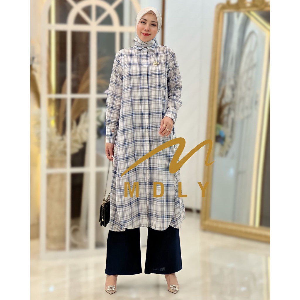 Fashion Muslim Terbaru Baju Setelan Wanita Setcel Muslimah Daily Set One Set Casual Mdly Gold Wudhu 