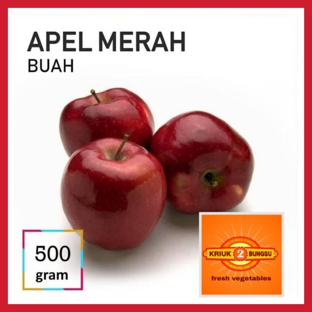 

Apel merah / buah apel