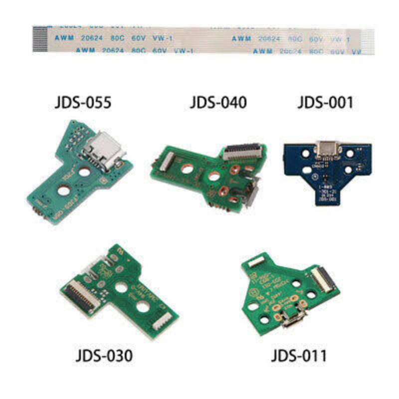 Soket Board Charging Port Stik P4 D4 +Flexible Set