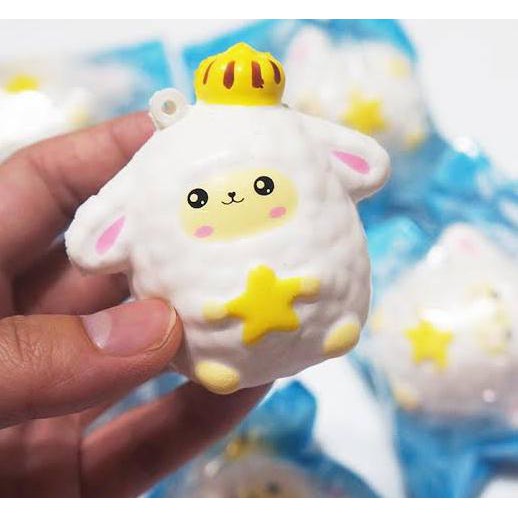 rainbow sheep squishy