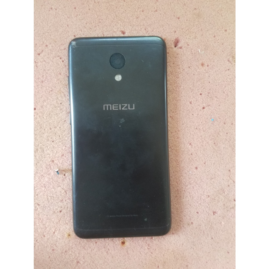 tombol tutup belakang backdoor Meizu m6 original hitam