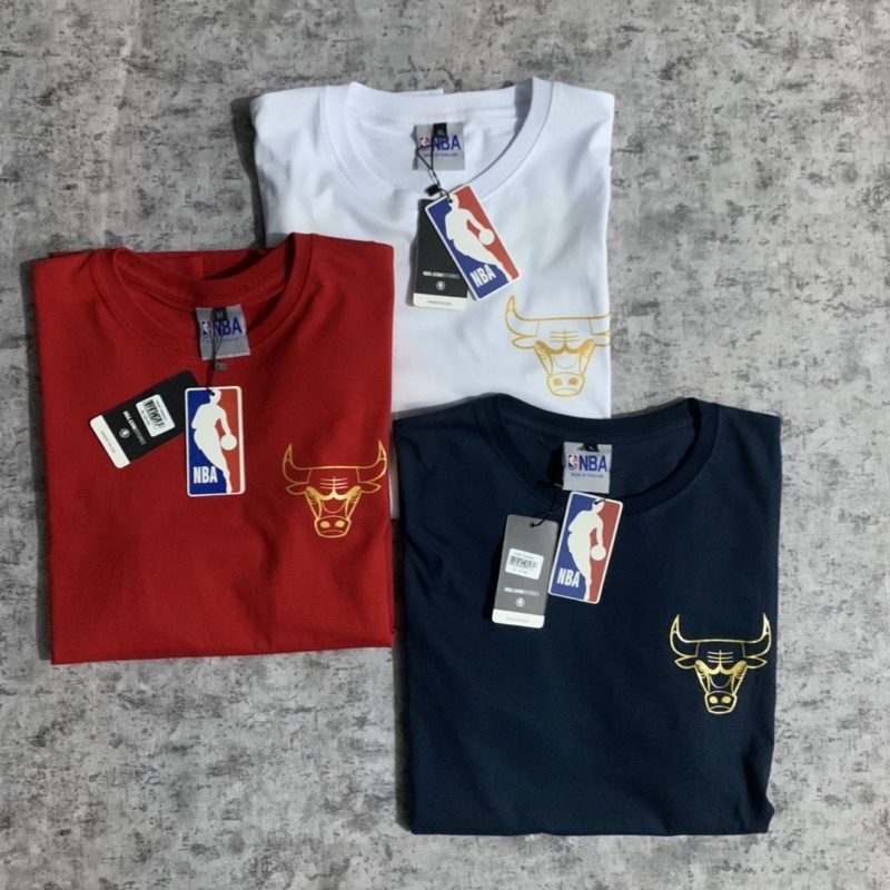 kaos Bulls NBA gold logo