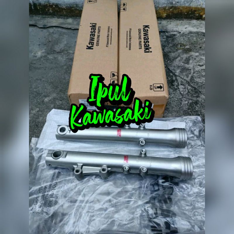 tabung bottom shok kanan kiri ninja 150 r ss original