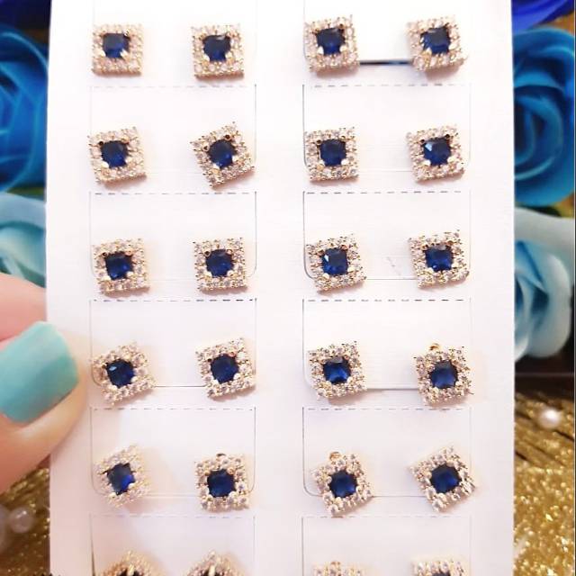 Xuping anting lapis emas 24k 2235k