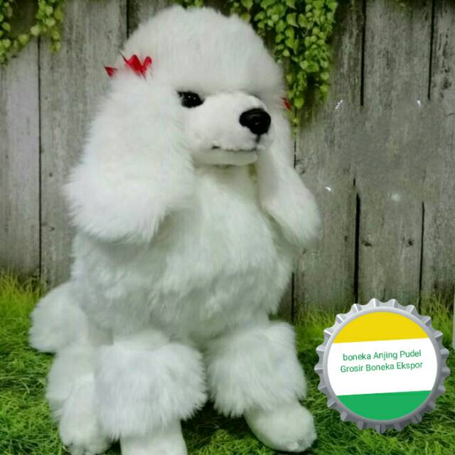 Boneka Anjing Pudel Shopee Indonesia