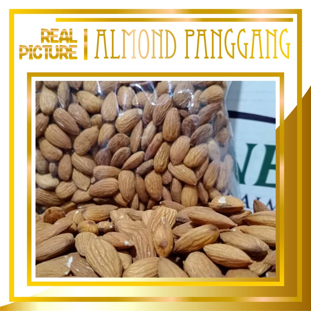 

Kacang Almond Kupas, Almond Roasted, Almond Panggang 500gr