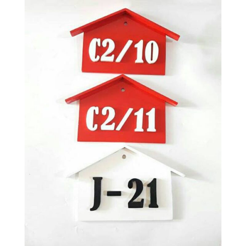 PAPAN NOMER RUMAH / NOMER RUMAH / papan rumah kayu / nomer rumah kayu