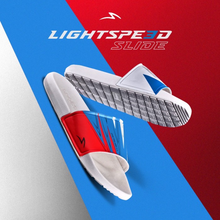 SENDAL SANDAL SPECS ORIGINAL LIGHTSPEED 3 SLIDES SANDAL WHITE NEW 2021