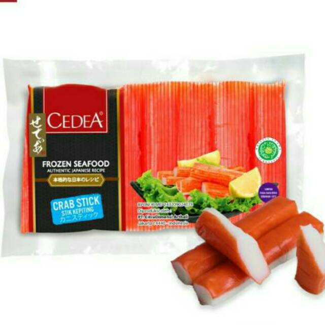 

Cedea Crab stick steak kepiting 250gr